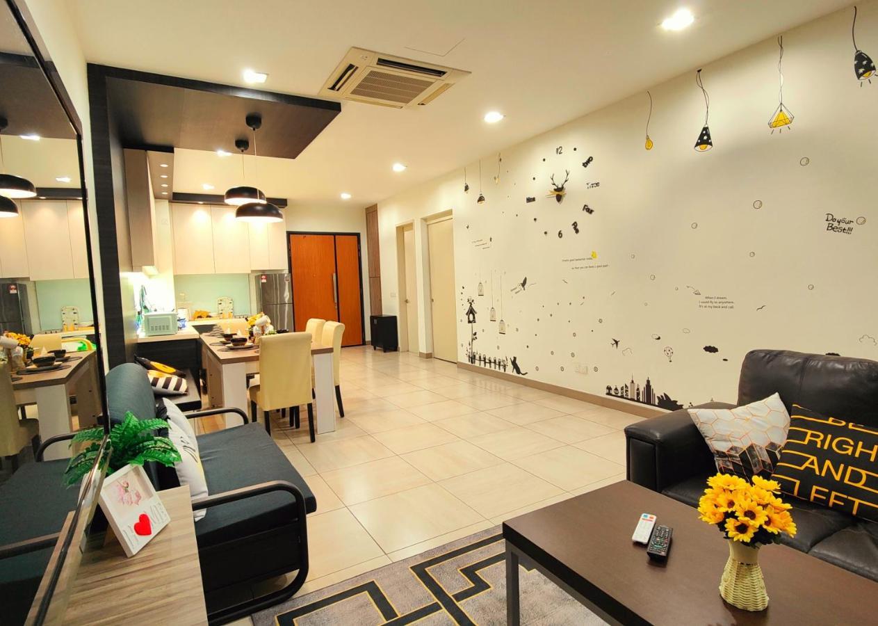 Ipoh City Modern Homestay Octagon 5-7 Pax Apartment Suite Free Parking By City Home Empire Exteriér fotografie