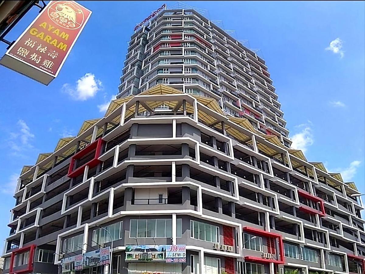 Ipoh City Modern Homestay Octagon 5-7 Pax Apartment Suite Free Parking By City Home Empire Exteriér fotografie